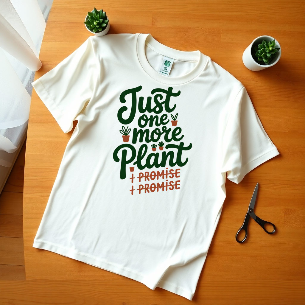 Just One More Plant tee