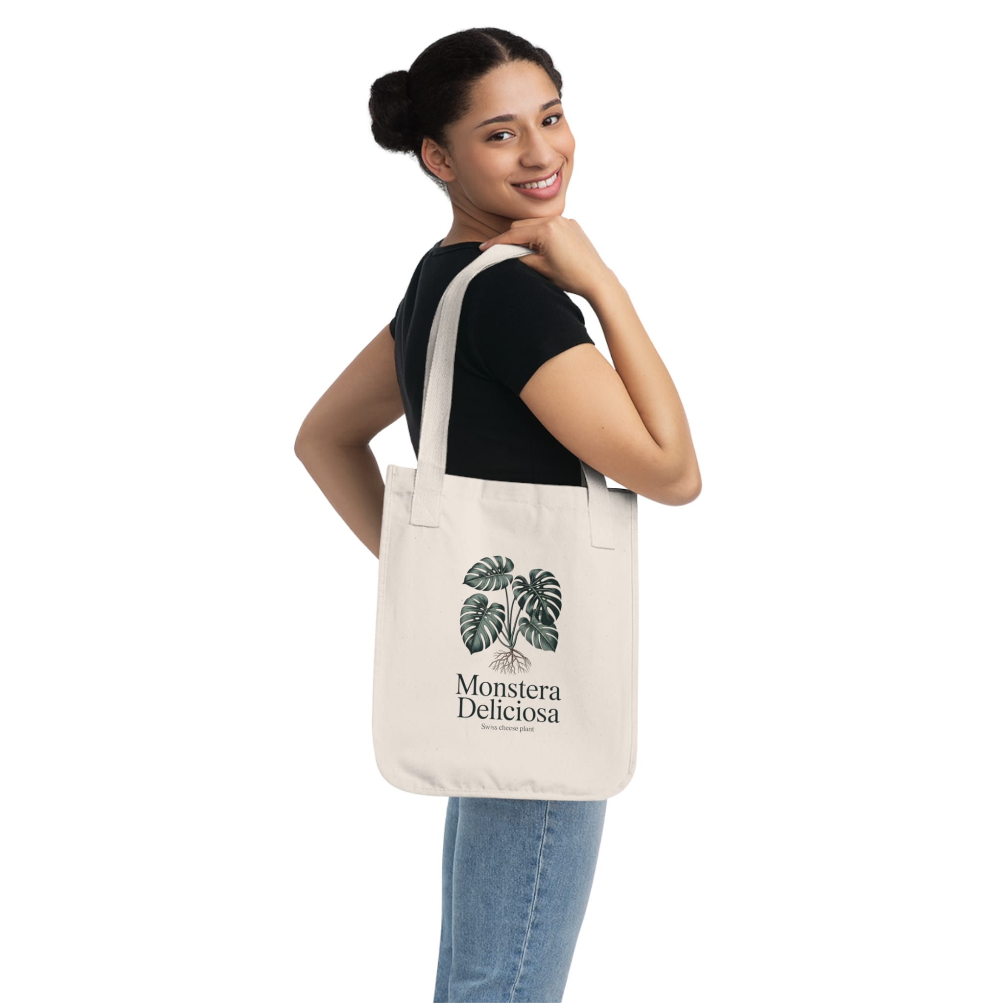 Monstera Deliciosa Tote Bag - Image 4