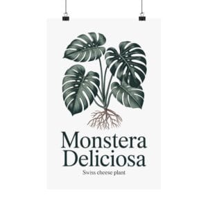 Monstera Deliciosa Poster