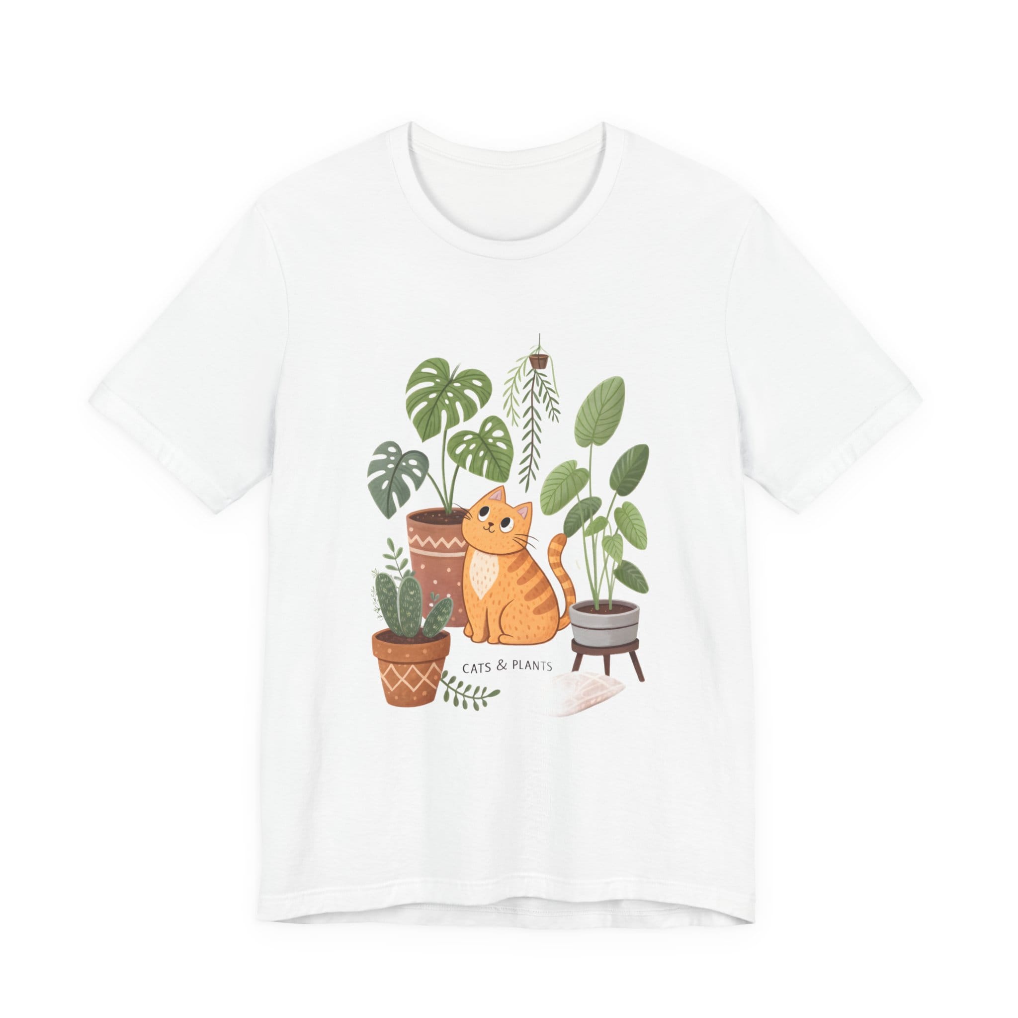 Cats & Plants T-Shirt - Image 3