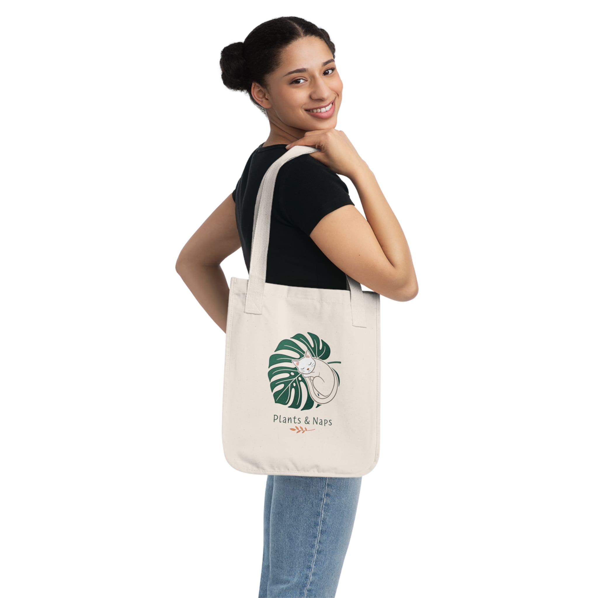 Plants & Naps Tote Bag - Image 4