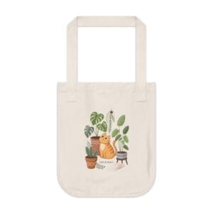 Cats & Plants Tote Bag