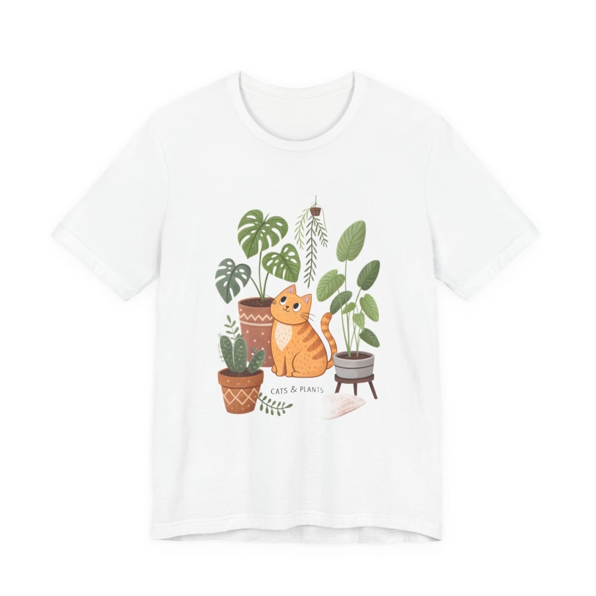 Cats & Plants tee